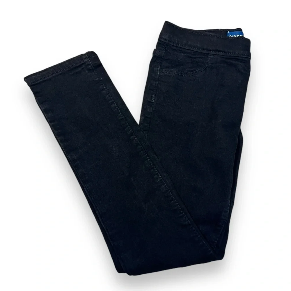 Old Navy Girl’s Wow Skinny Pull On Jeans Black Size XL 14/16